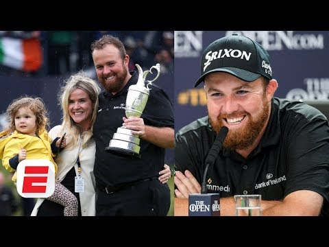 Shane Lowry reacts to winning his first major | The Open Championship