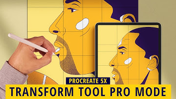 UNLOCK The Full Power Of The Transform Tool In Procreate 5X