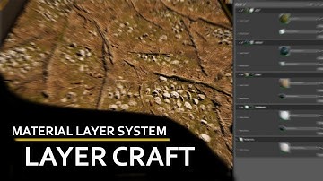 Unreal Engine Material Layer System - LayerCraft - Showcase