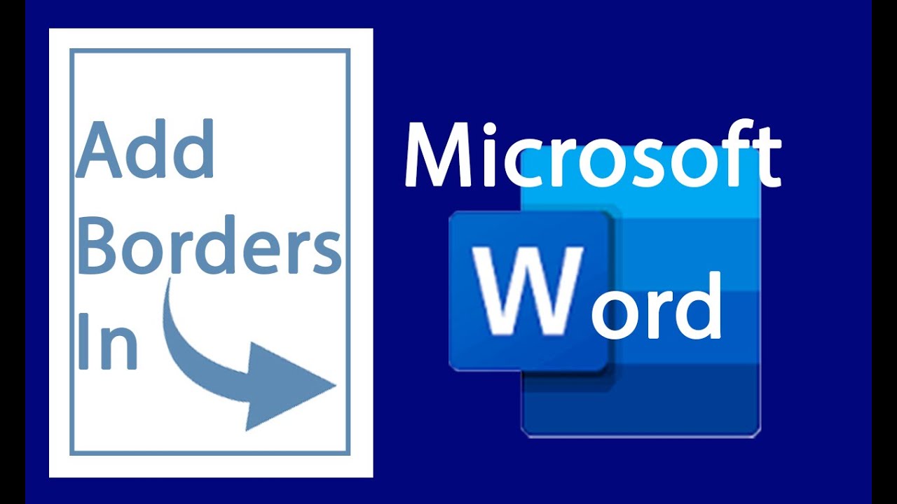 How To Create Border In MS Word Solved YouTube How To Create Border In MS Word Solved YouTube
