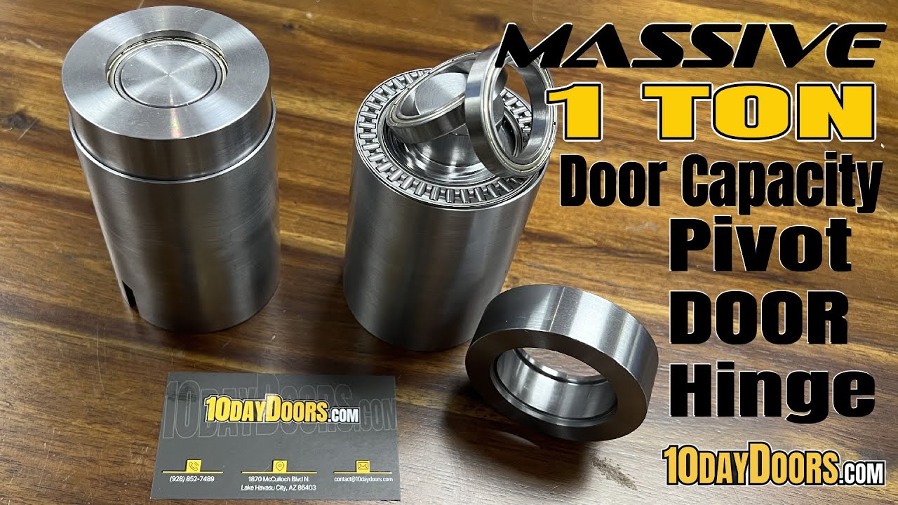 Pivot Door Hinges - 10DayDoors.com - YouTube