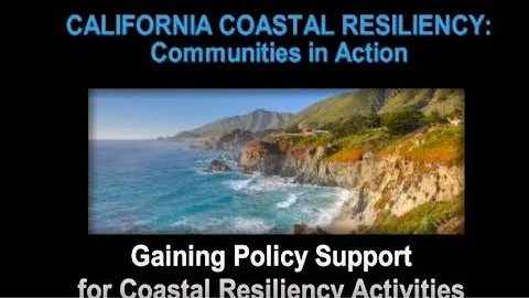 Sarah Newkirk - Susan Jordan - Stefanie Sekich Quinn - California Coastal Resiliency 2016   Communit