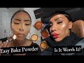 Huda Beauty *NEW* Easy Bake Powder Tutorial | Is it Worth It?