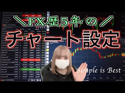 勝ちに繋がるシンプルなチャート設定（翼FX）