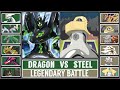 Legendary pokmon battle  dragon vs steel