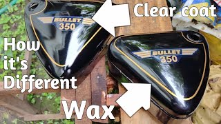 Clear coat and then wax coat - What is the difference #Quality #painting #automotivepaint #wax