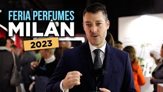 Gente y perfumes en Esxence Milán 2023