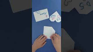 Kolay Origami (kağıt katlama sanatı ) kalp yapımı