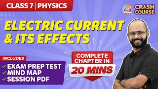Complete Electric Current And Its Effects Mindmap With Explanation Class 7 Byjus