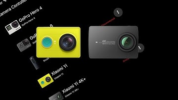 Camera Controller App: Xiaomi Yi 4k+ demo video