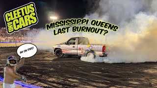 Mississippi Queen Does an Epic Burnout!! It Might Be The Last One……