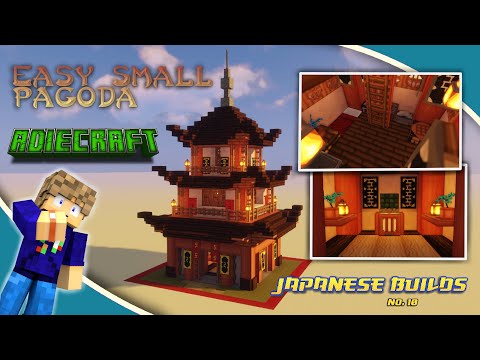 legendary builds on X: Because of some huge requests here is a japanese  pagoda design. It looks great, and it is very easy to build. #Minecraft  #Minecraftbuilds  / X