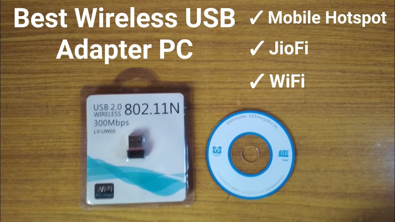 Connect JioFi to ur non wifi PC Best Wireless USB Adapter for PC