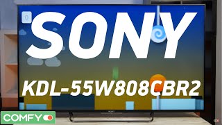 Sony KDL-55W808CBR2 - Android-телевизор с поддержкой 3D - Видеодемонстрация от Comfy.ua(Sony KDL-55W808CBR2 - плоскопанельный телевизор на базе OC Android. Модель предоставляет доступ к множеству приложений..., 2016-02-03T09:42:02.000Z)