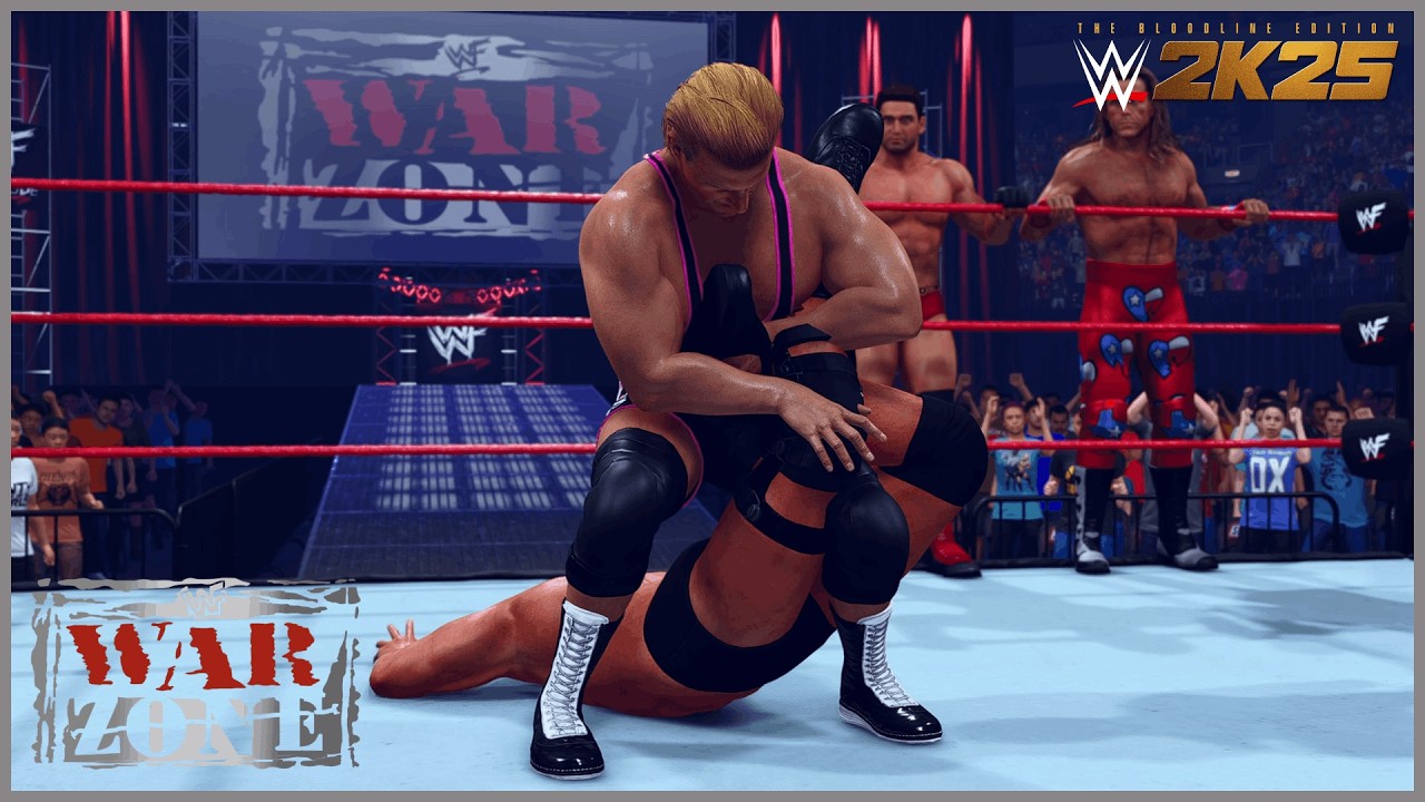 WWE 2K25 / Warzone / Команда Остина против The Hart Foundation