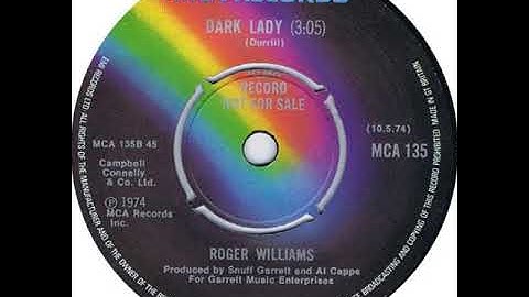 DARK LADY Roger Williams (1974)