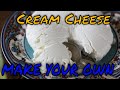 Homemade Cream Cheese For A Fraction Of What You Pay At The Store!