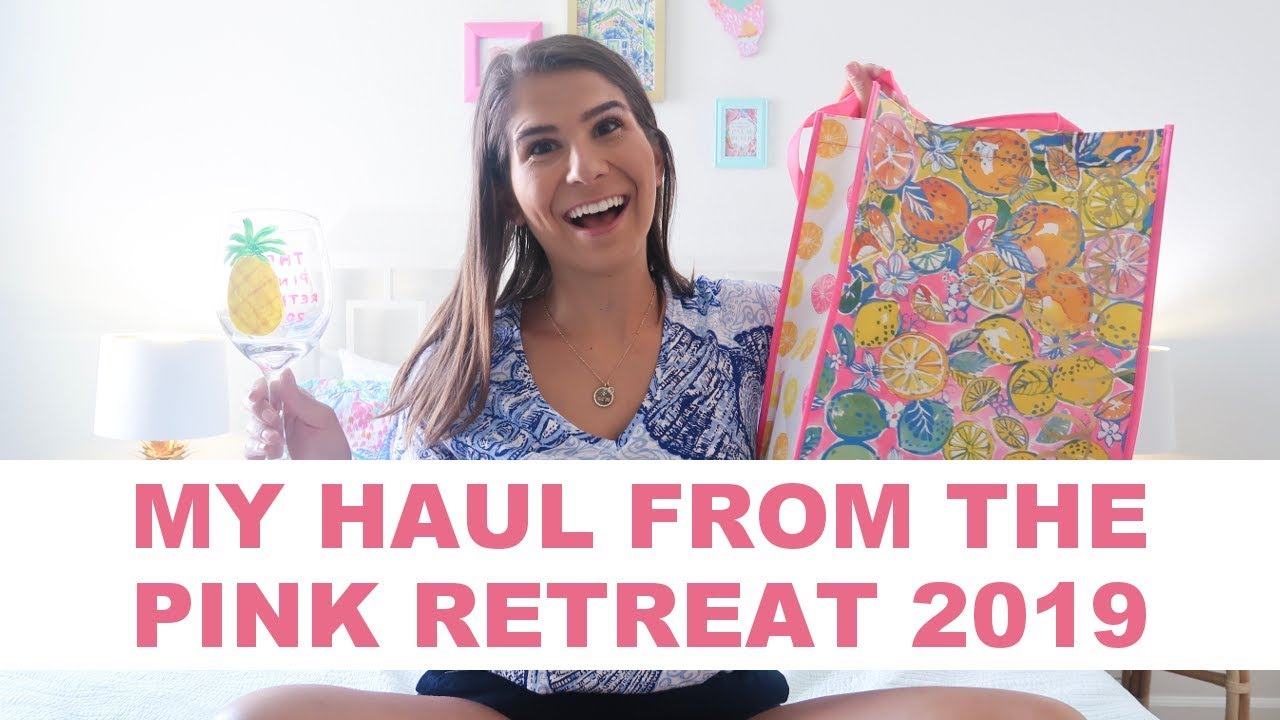 My Haul From The Pink Retreat 2019 - Lilly Pulitzer Haul