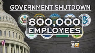 Government To Partially Shut Down As Lawmakers Leave Capitol Hill