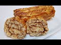 ПИРОГ - РУЛЕТ ИРИСКА ( pie - roll toffee )