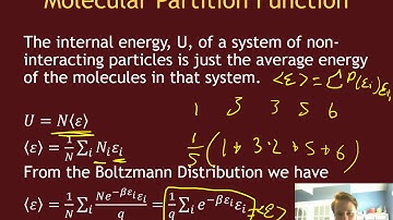 CHEM 3330 - Lecture 33 - Partition Function