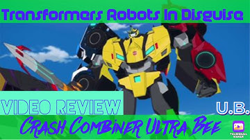 🦝Transformers Robots In Disguise crash combiner Ultra Bee review🦝