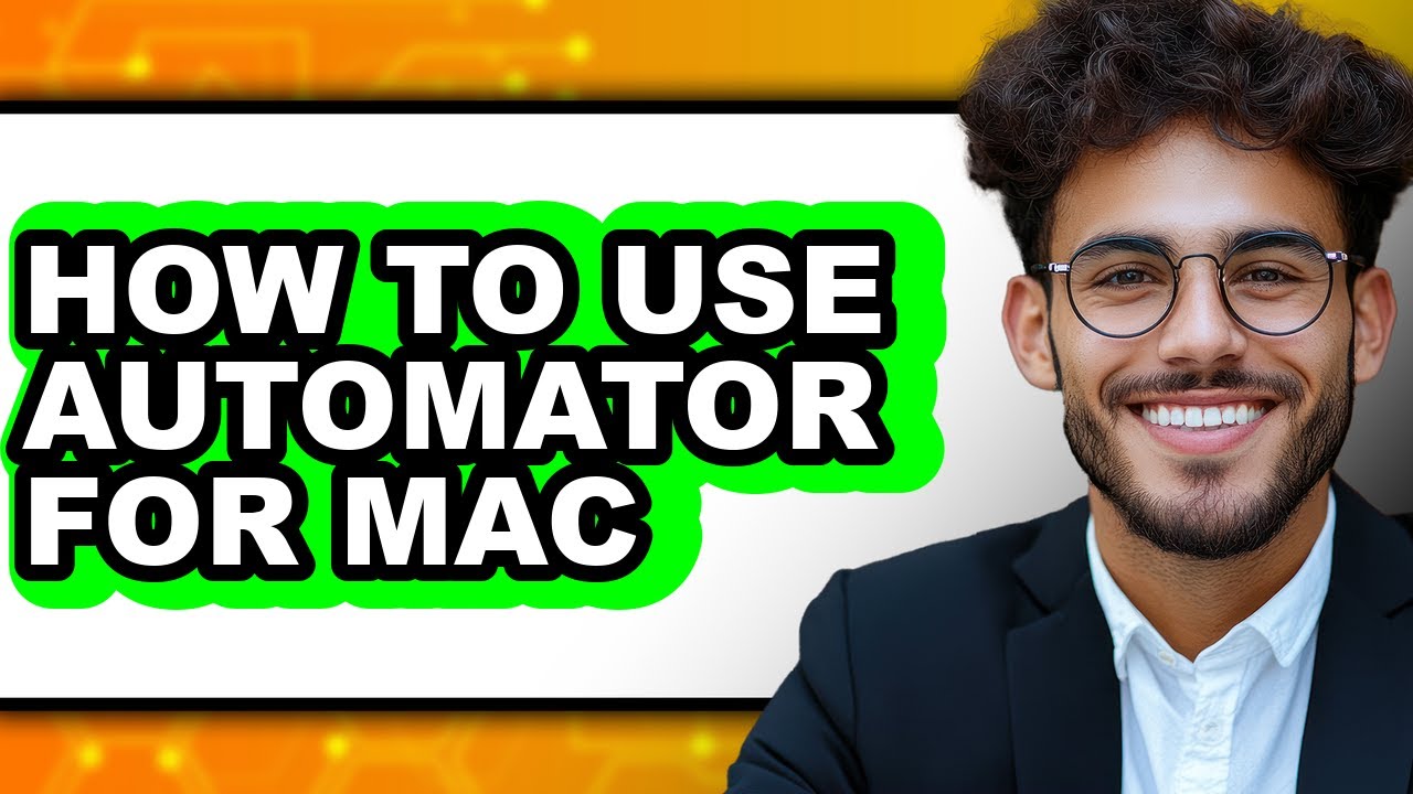 How to Use Automator for Mac - Easy Guide - YouTube