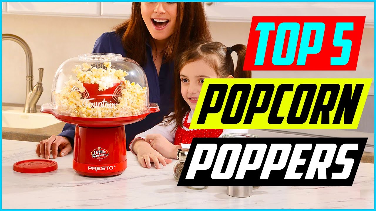 Ovente Hot Air Popcorn Popper Maker 16-Cup Capacity with