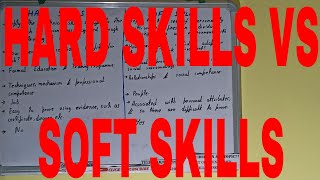 Difference between hard skills and soft skills