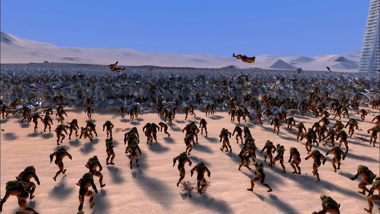 10.000 GiantOrge vs. 1.200 SaberTooth - UEBS