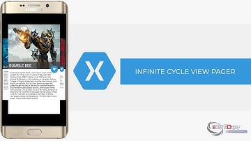Xamarin Android Tutorial - Infinite Cycle View Pager with Click Listener