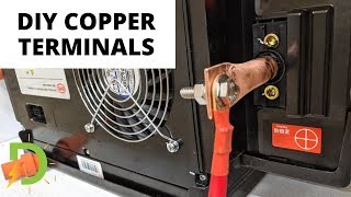 Making My Own DIY Battery Terminals from Copper Pipe