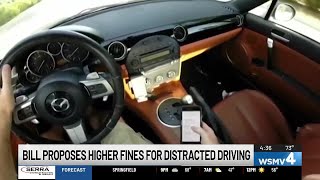 Bill aims at making texting and driving violations more expensive in TN