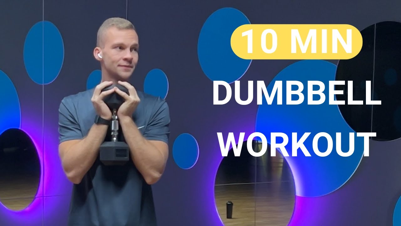 10 MIN FULL BODY DUMBBELL WORKOUT 🔥 - YouTube