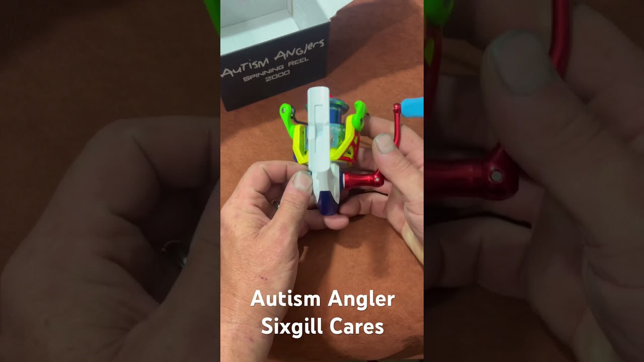 Six Gill Fishing Autism Fundraiser 2000 series fishing Reel Unboxing LINK  IN THE COMMENTS 