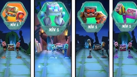 All Mini Robot Boss Crash Bandicoot On the Run