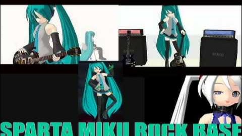 Sparta Miku Rock Base (Read Description)