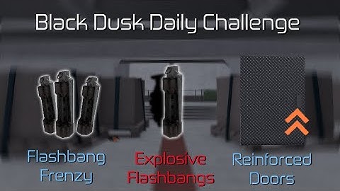 [Entry point]Black Dusk(Daily Challenge) - 9/8/2021(Legend)