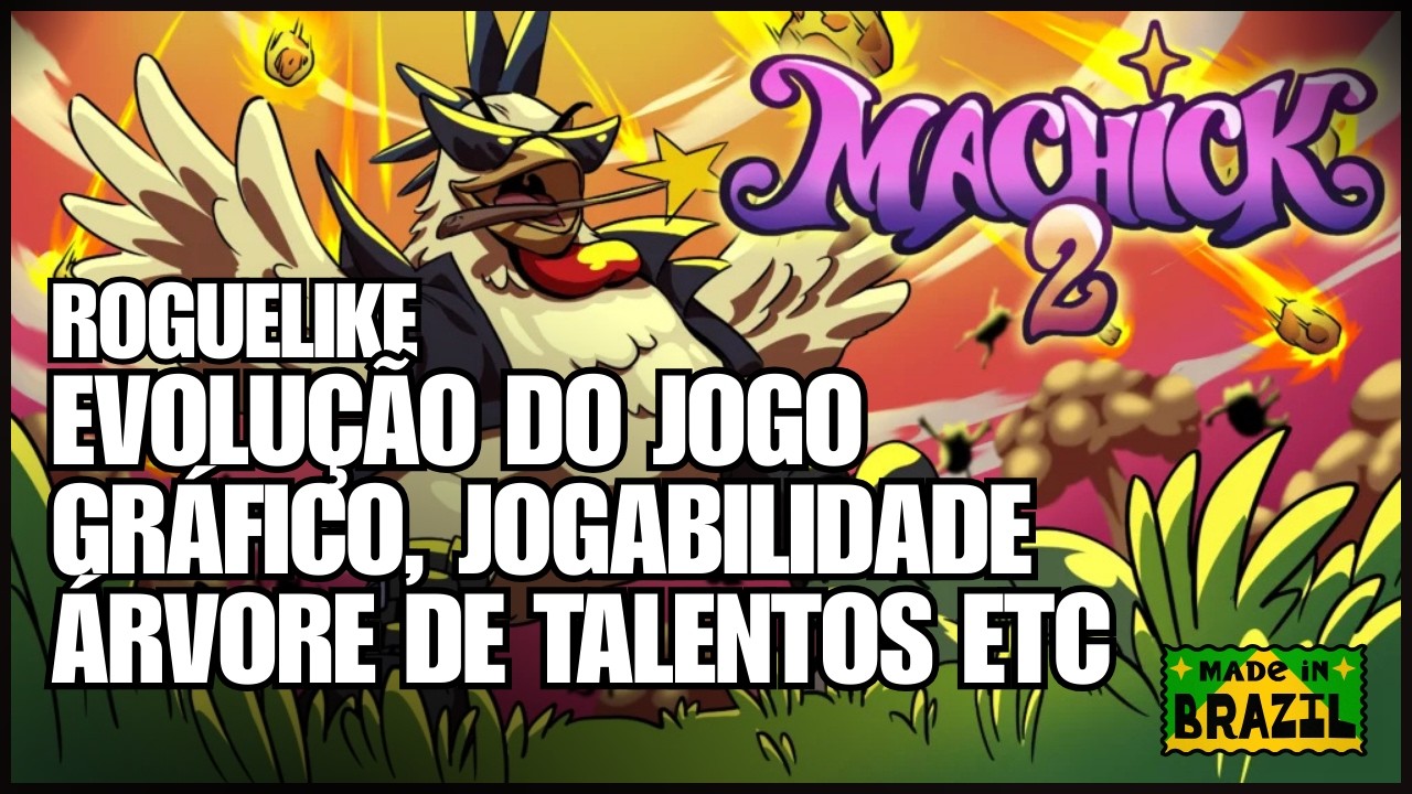 A volta da Maga Galinha nesse Estilo Roguelike! Machick 2