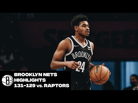 Brooklyn Nets Highlights vs. Toronto Raptors | 12/14/21