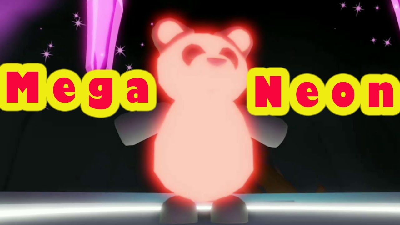Mega Neon Bear Adopt Me