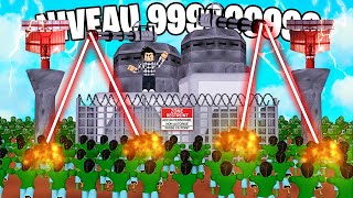 Construire UNE BASE DE DÉFENSE NIVEAU 999999 CONTRE LES ZOMBIES Dans Roblox