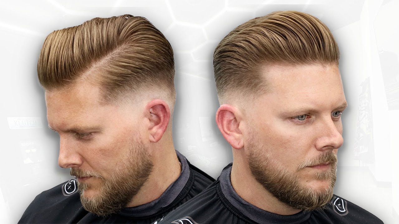 MUST SEE  Skin Fade Pompadour Tutorial