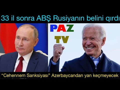 CENAB Baydenin “Cehennem Sanksiyası” 33 ilden sonra Rusiyaya qarşı qüvveye mindi.