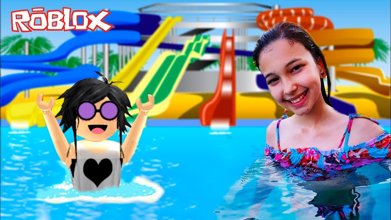 Roblox Parque Aquatico Nas Ferias Robloxian Waterpark Vida - conhecendo o castelo do soberano no adopt me roblox youtube