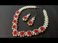 How To Make Pearl Necklace//Diy Bridal Necklace// Useful & Easy