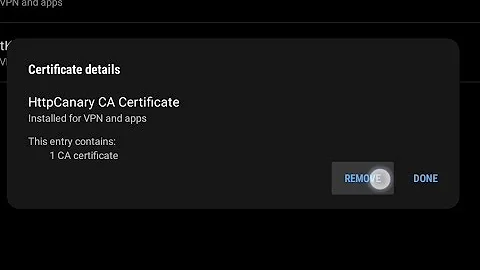 How to remove installed user certificates and security certificates from Samsung Android Devices
