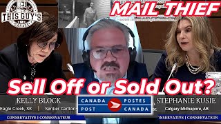 canada post sell off and mail theft