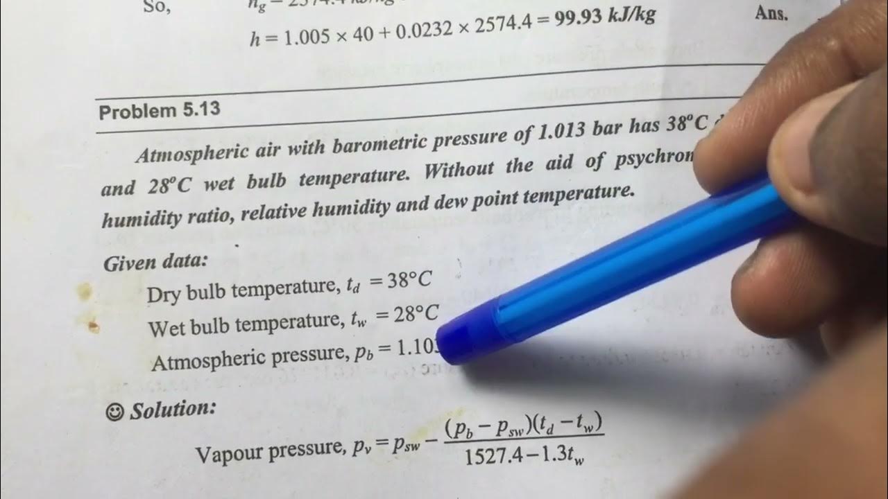 Thermodynamics Unit 5 Gas Mixtures And Psychrometry How To Solve thermodynamics-unit-5-gas-mixtures-and-psychrometry-how-to-solve