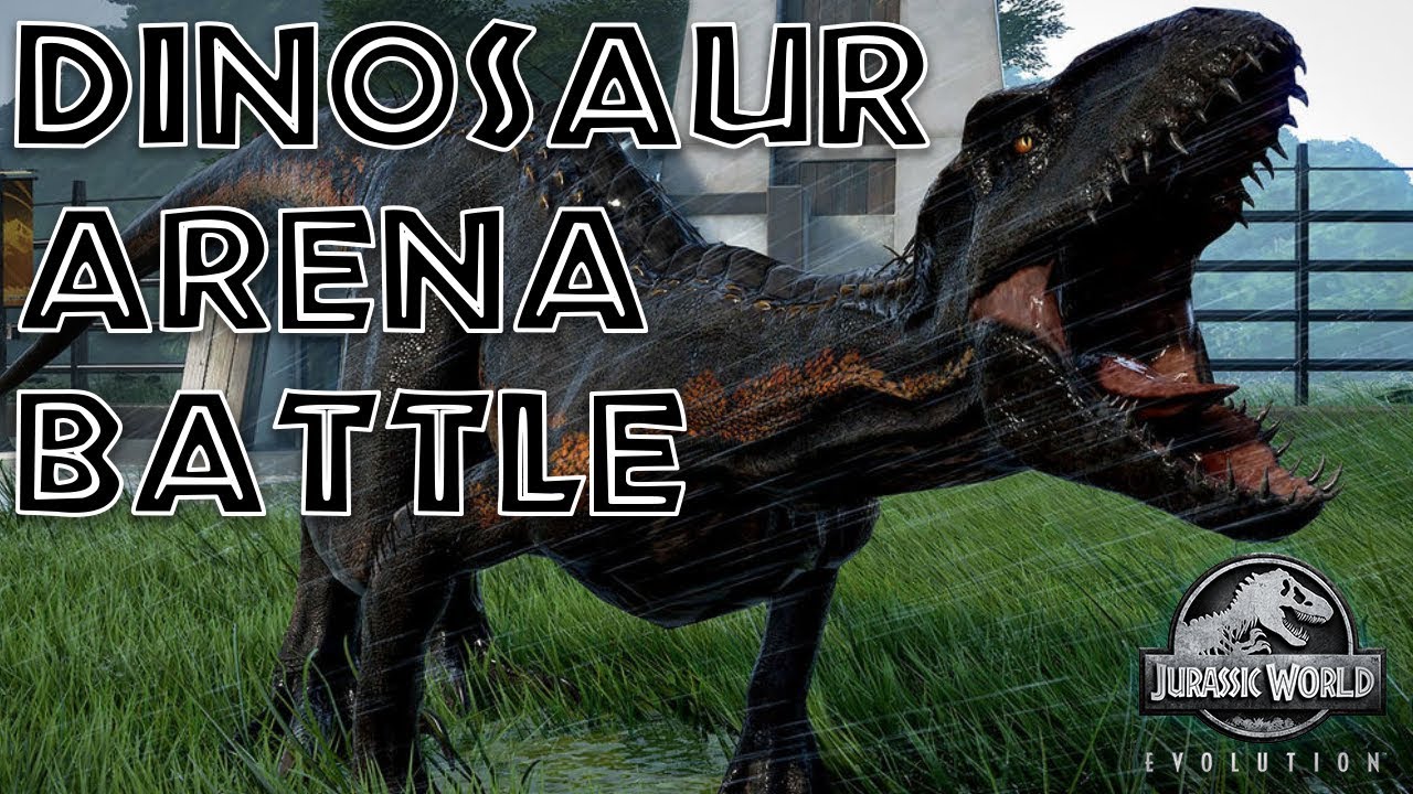 EPIC DINOSAUR Battle Royale: Jurassic World Evolution - YouTube